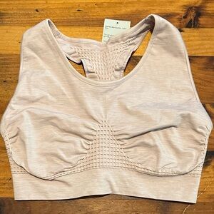 NWT Sweaty Beaty Work Out Bra. Size XL Fawn pink color